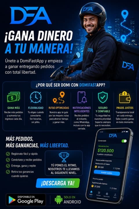 Domiciliarios DomiFastApp
